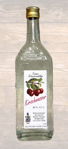 Original Schwarzwälder Kirschwasser 40% Vol.