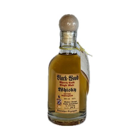 Black-Wood Whisky – Single Malt 40% Vol. – Bild 4