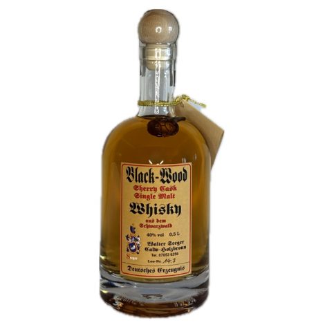 Black-Wood Whisky – Single Malt 40% Vol. – Bild 5