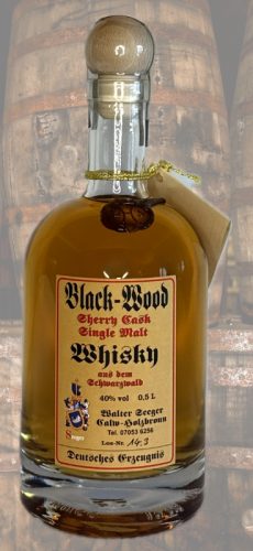 Black-Wood Whisky – Single Malt 40% Vol.