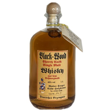 Black-Wood Whisky – Single Malt 40% Vol. – Bild 6